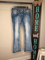 Distressed Jeans
