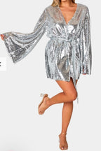 Frosted Luxe Sparkle Dress