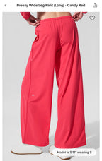 Breezy Long White Pants