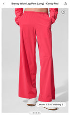 Breezy Long White Pants