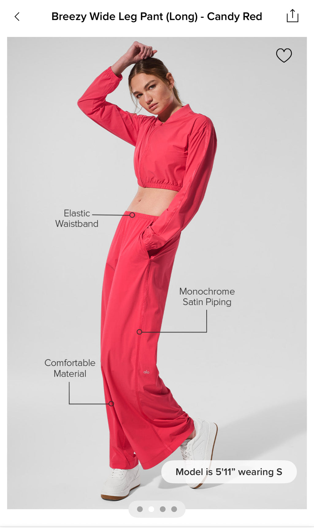 Breezy Long White Pants