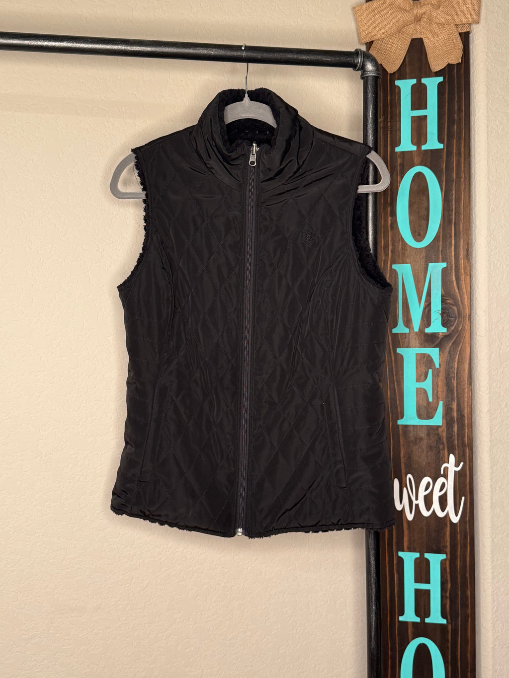 Black Reversible Vest