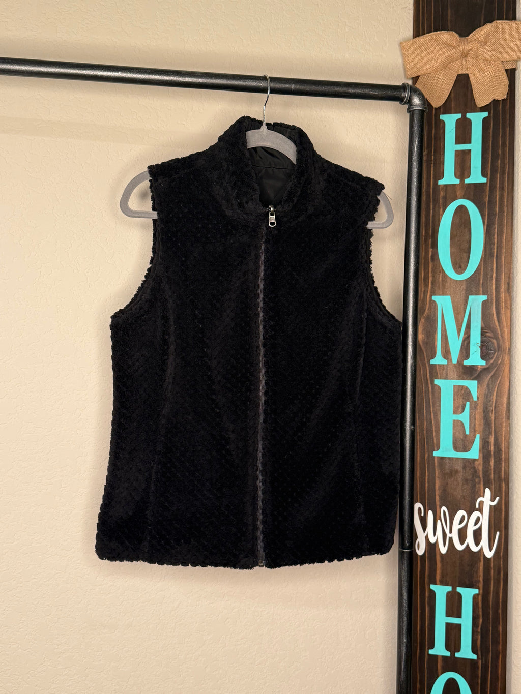 Black Reversible Vest