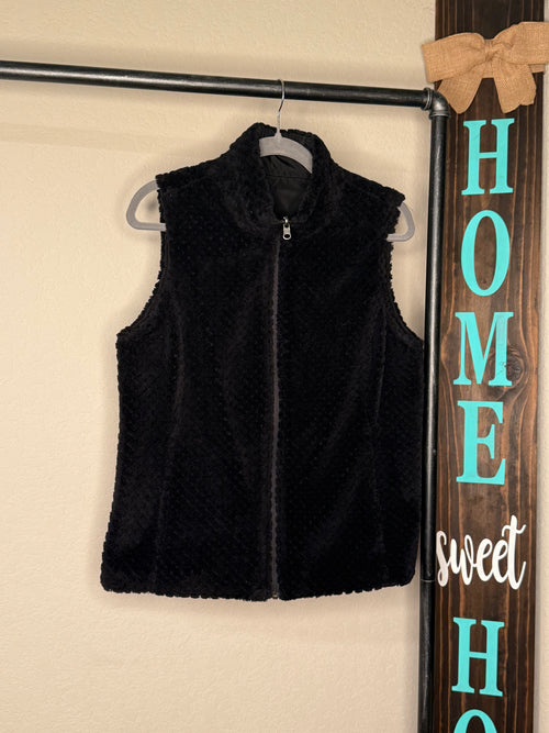 Black Reversible Vest