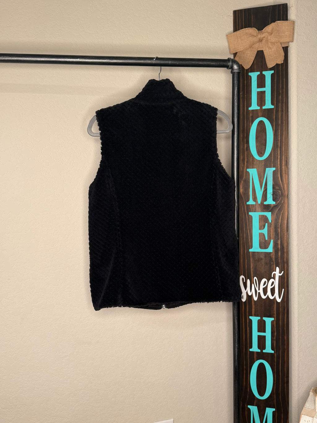 Black Reversible Vest