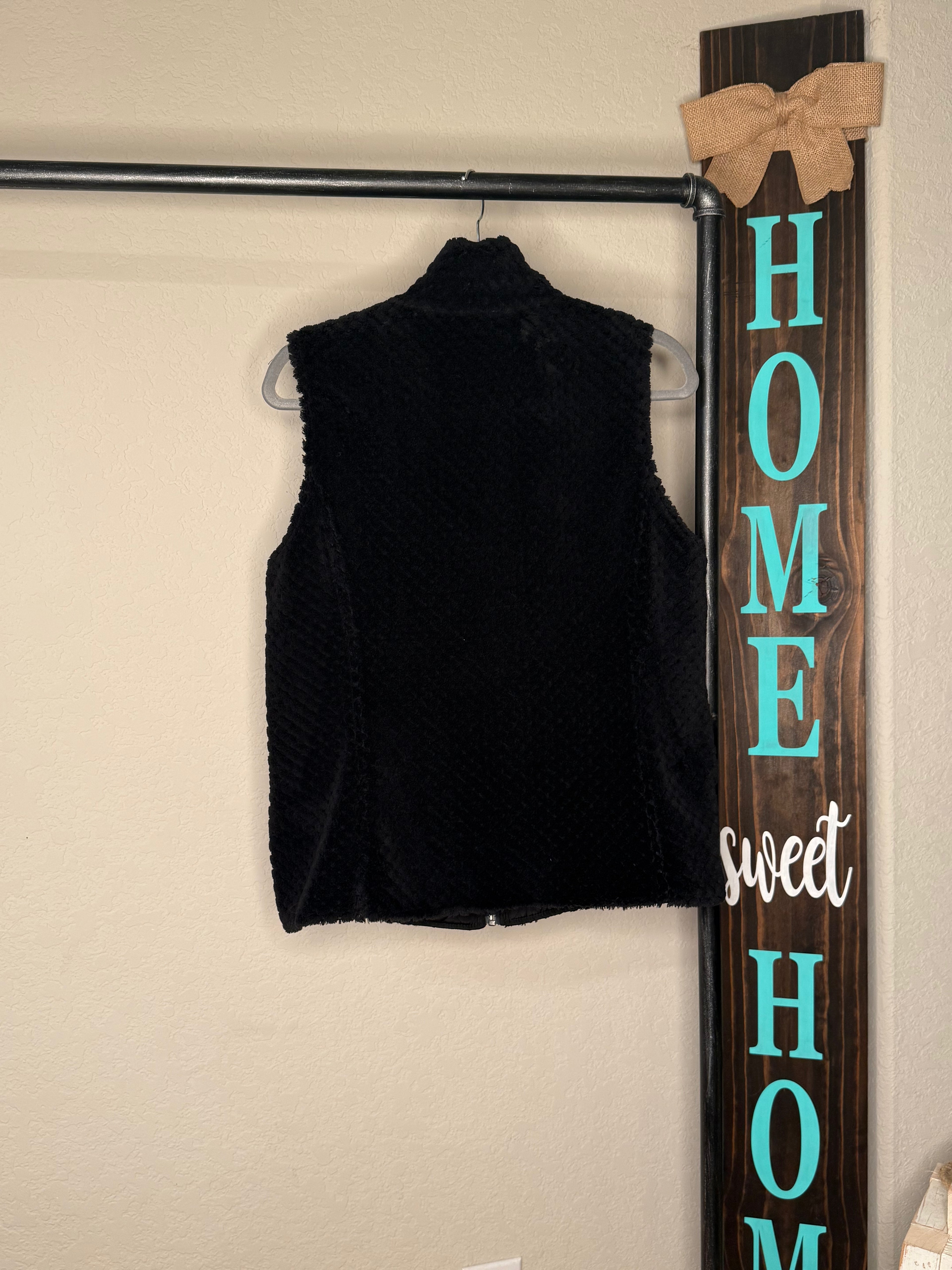 Black Reversible Vest